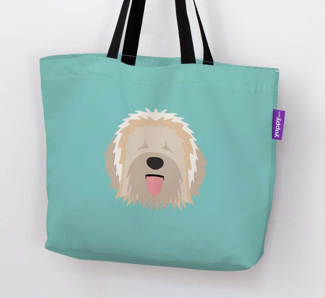 Dog Icon Canvas Bag