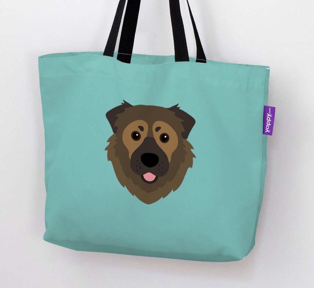 Dog Icon Canvas Bag