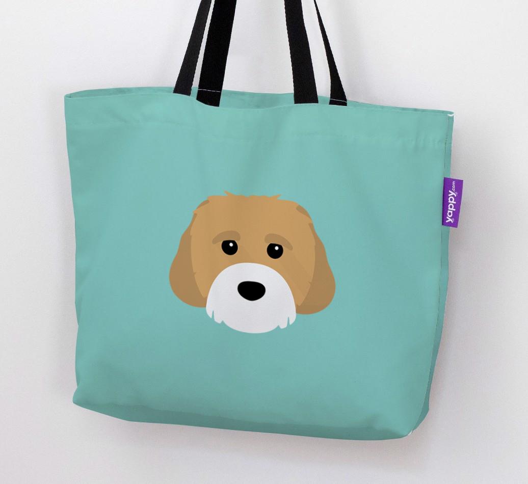 Dog Icon Canvas Bag