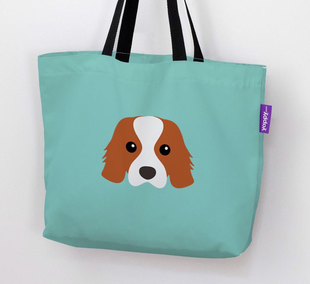 Dog Icon Canvas Bag