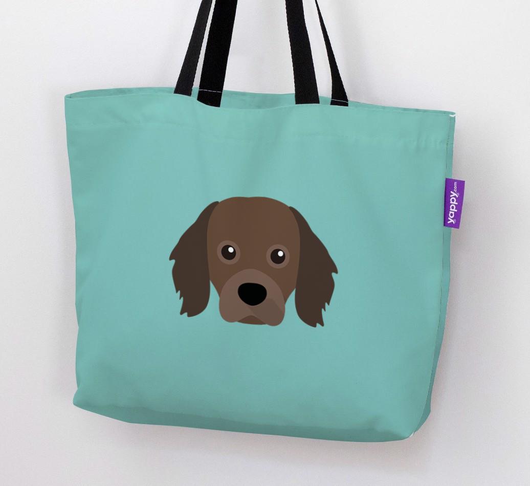 Dog Icon Canvas Bag