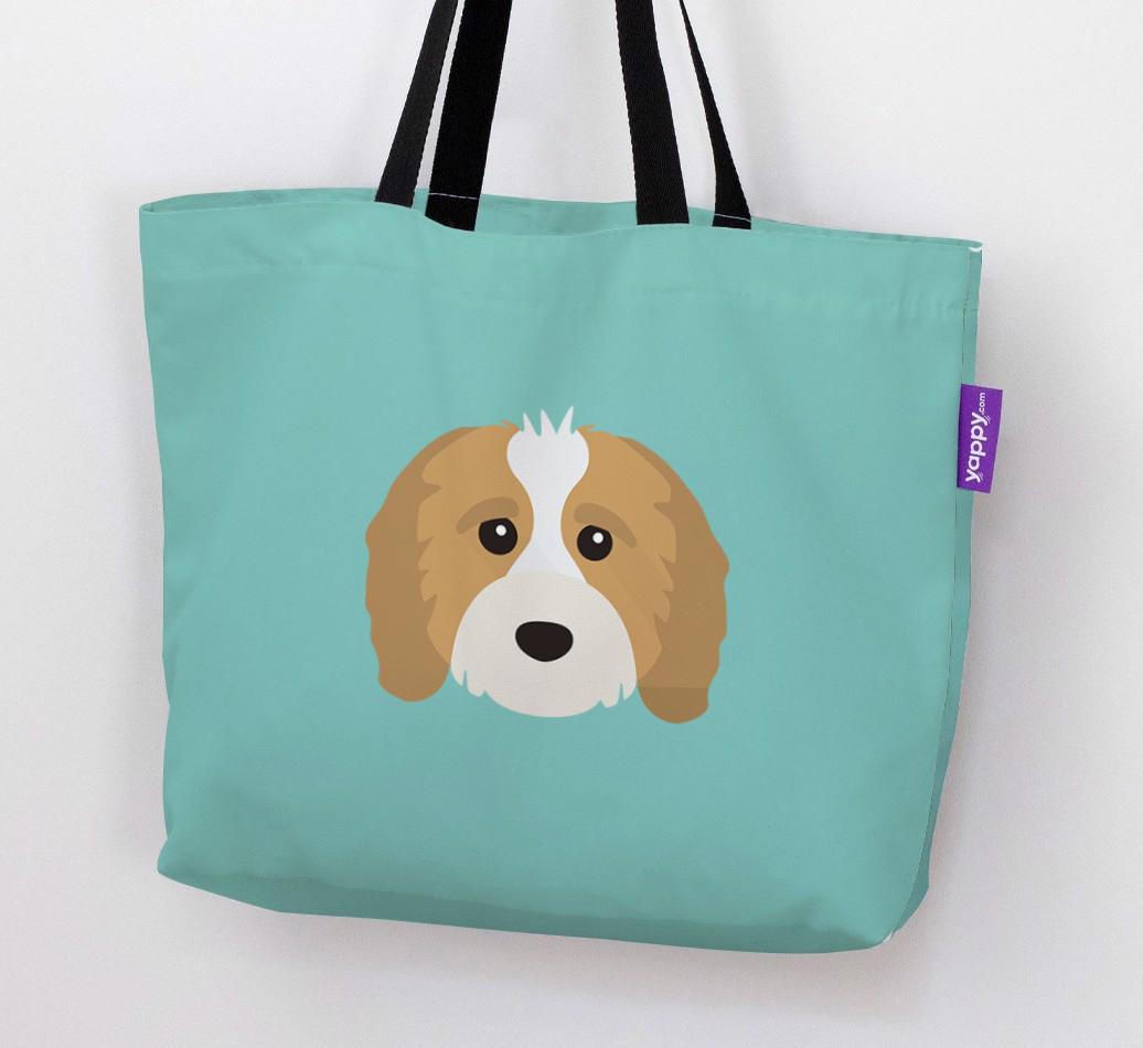 Dog Icon Canvas Bag