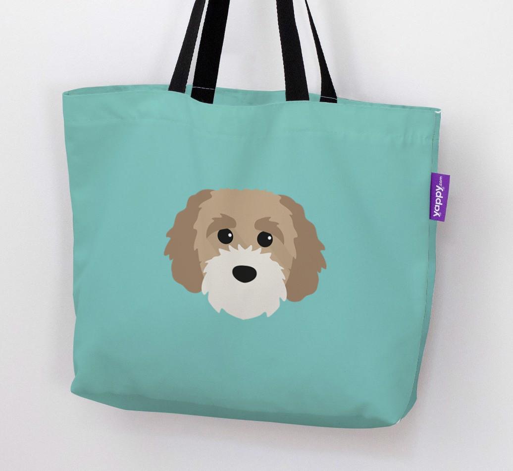 Dog Icon Canvas Bag