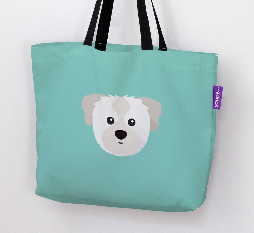 Dog Icon Canvas Bag