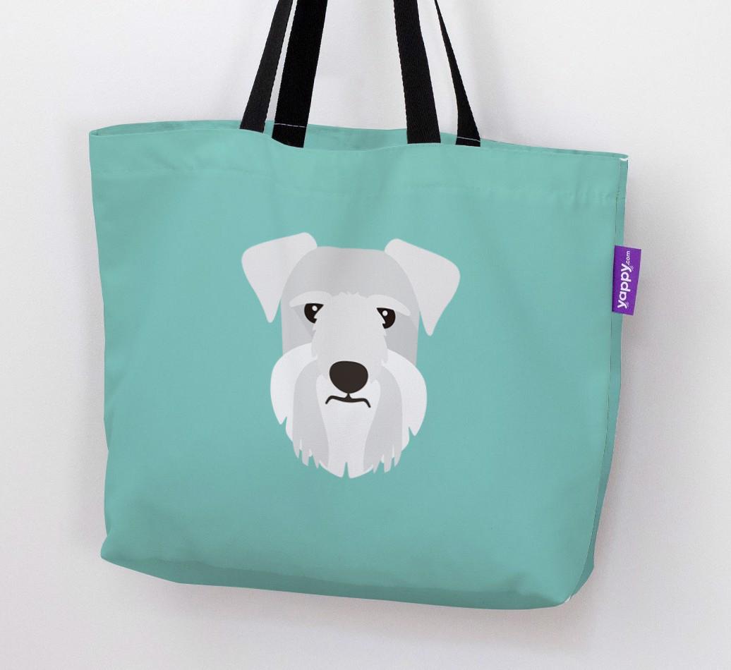 Dog Icon Canvas Bag