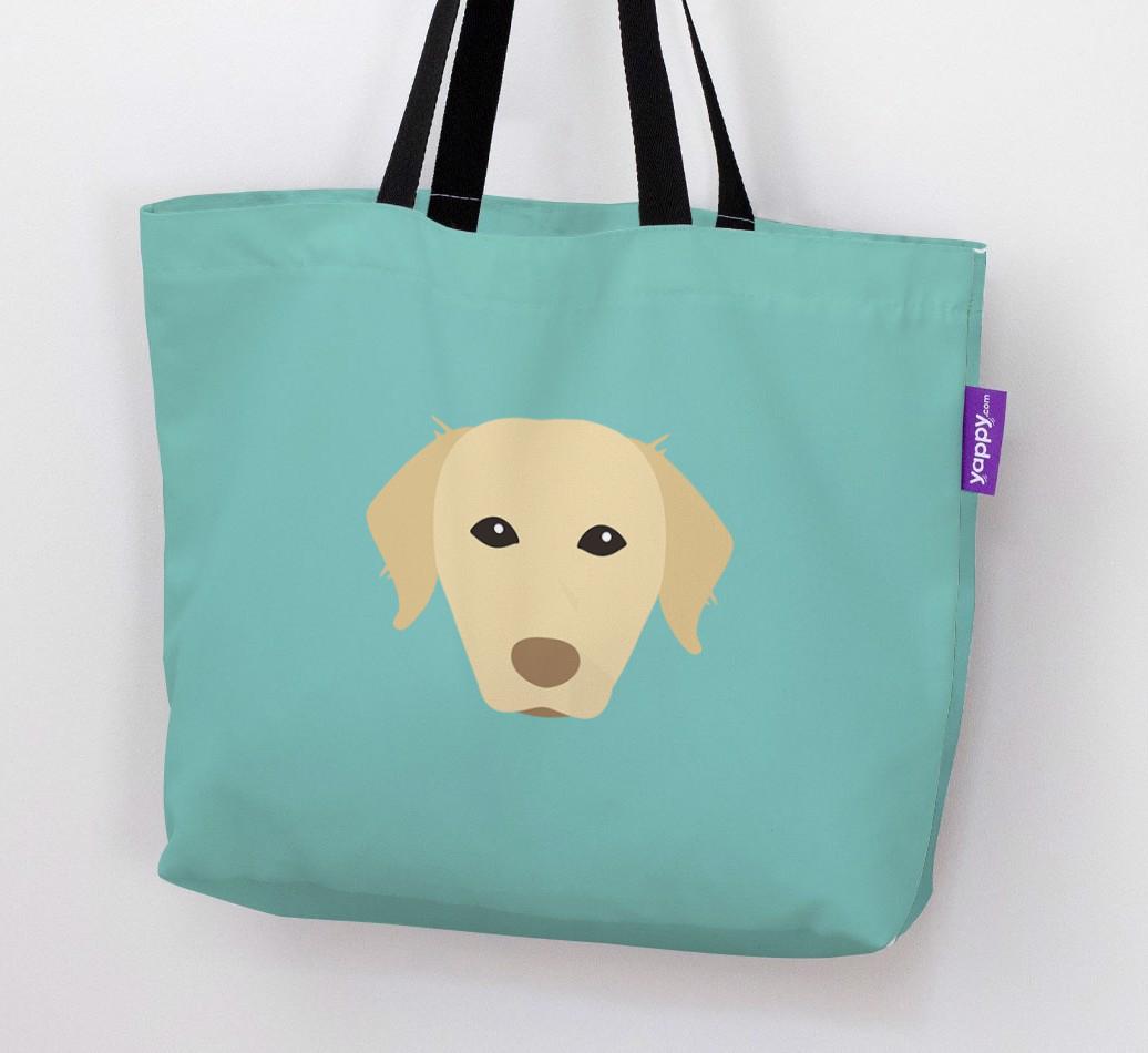Dog Icon Canvas Bag