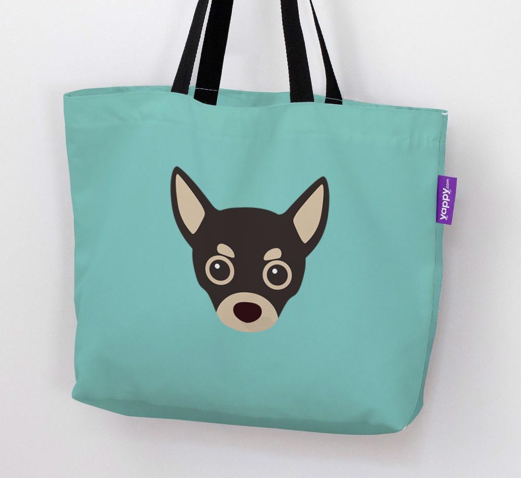 Dog Icon Canvas Bag