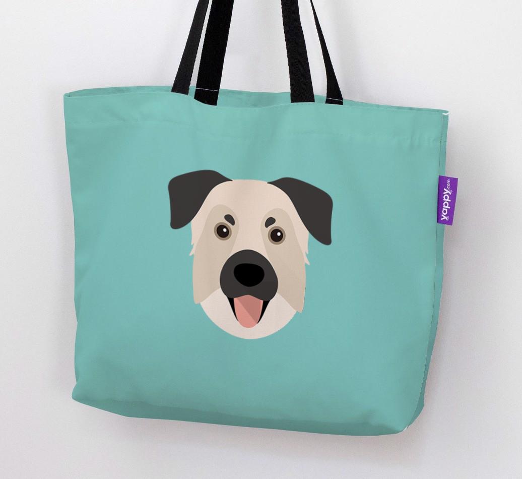 Dog Icon Canvas Bag