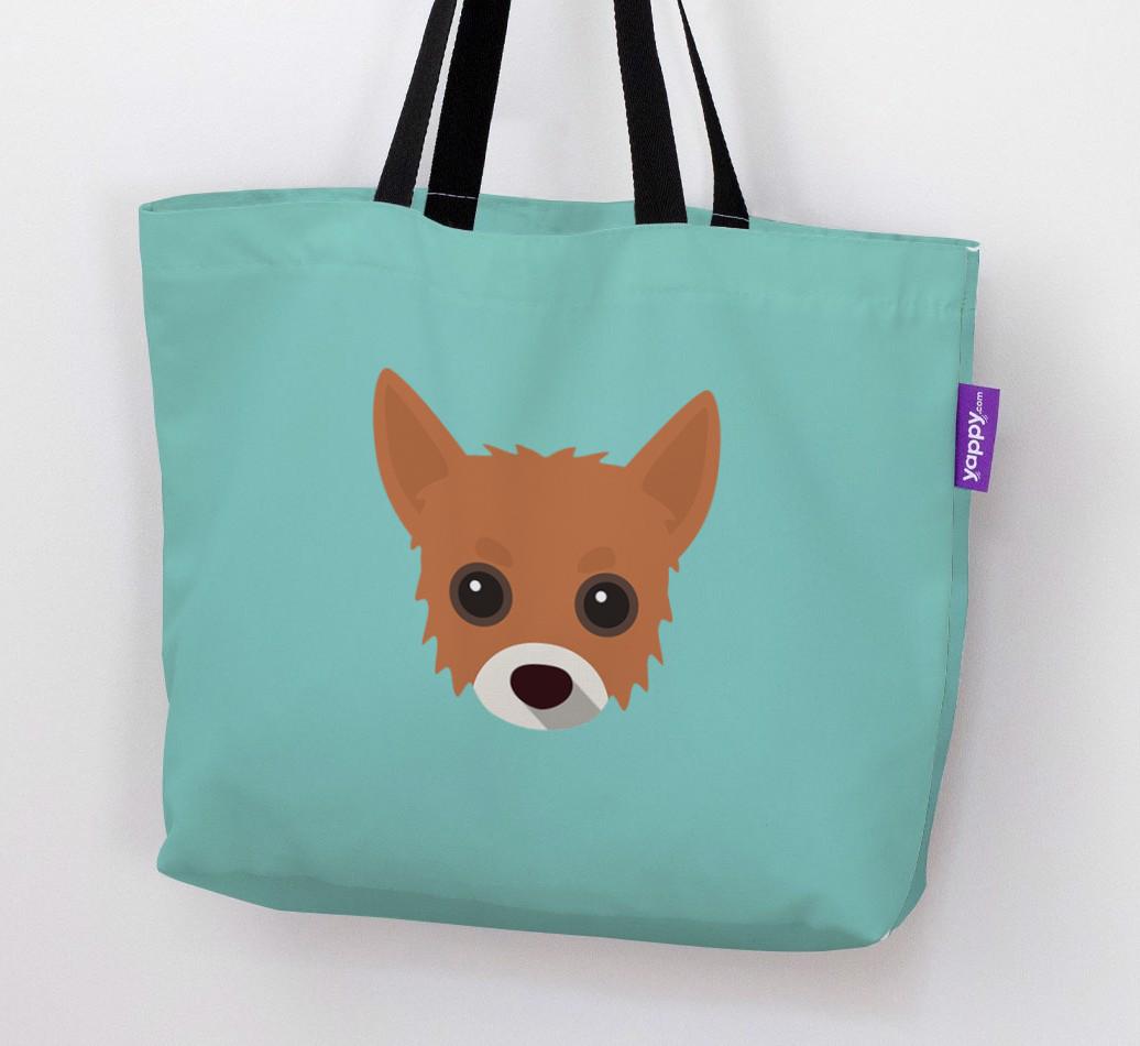 Dog Icon Canvas Bag