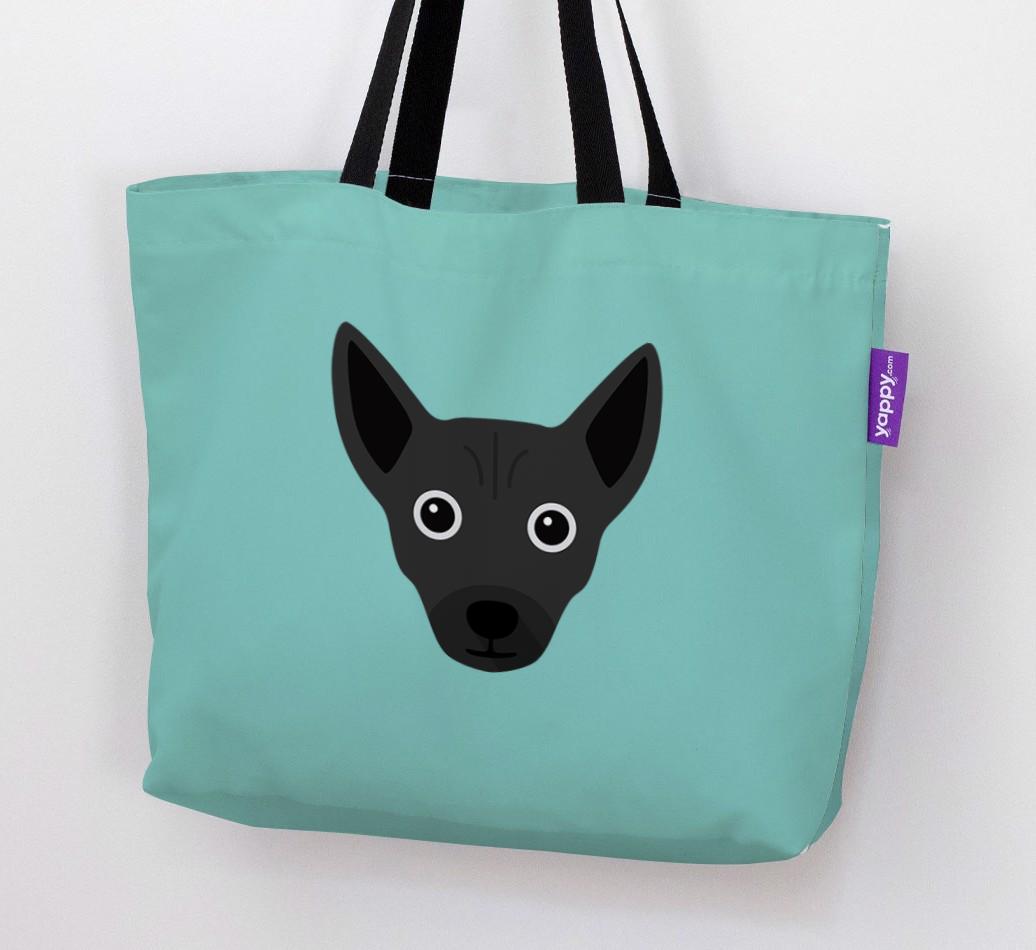 Dog Icon Canvas Bag