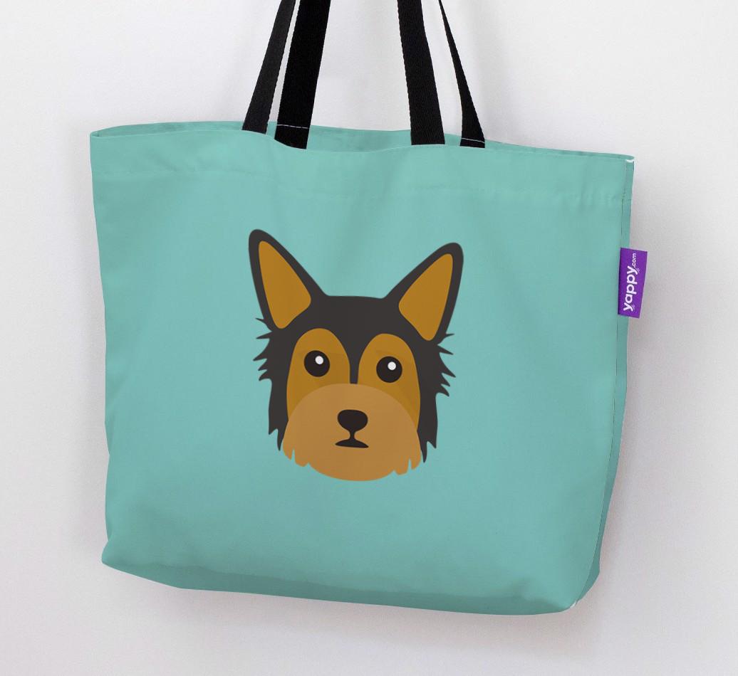 Dog Icon Canvas Bag