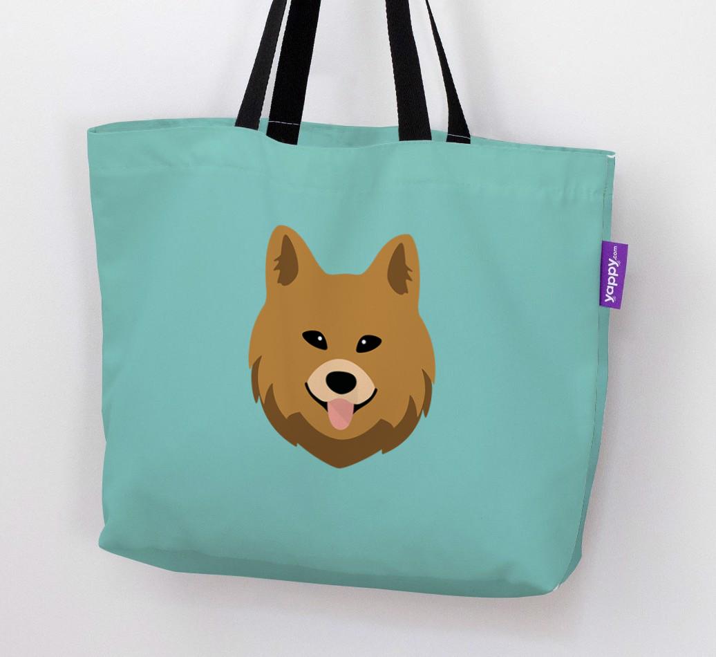 Dog Icon Canvas Bag