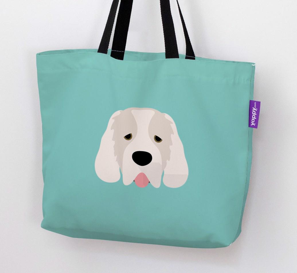Dog Icon Canvas Bag
