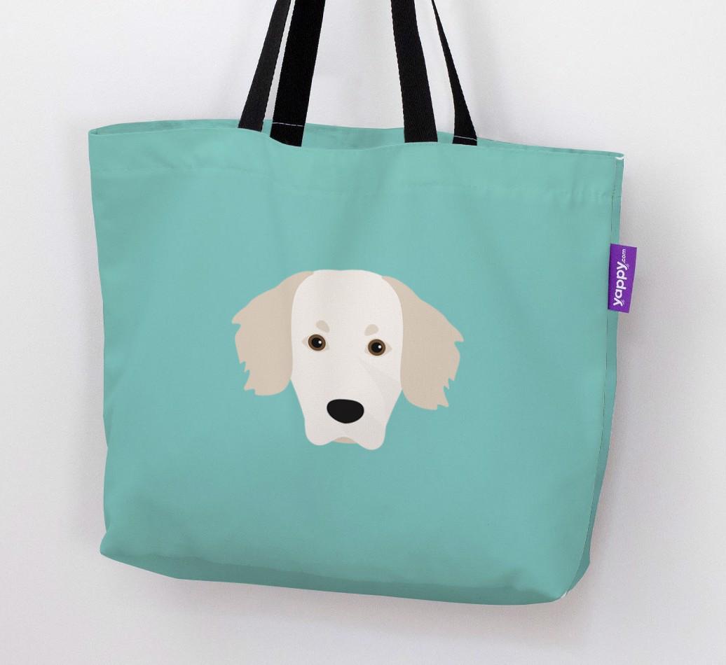 Dog Icon Canvas Bag