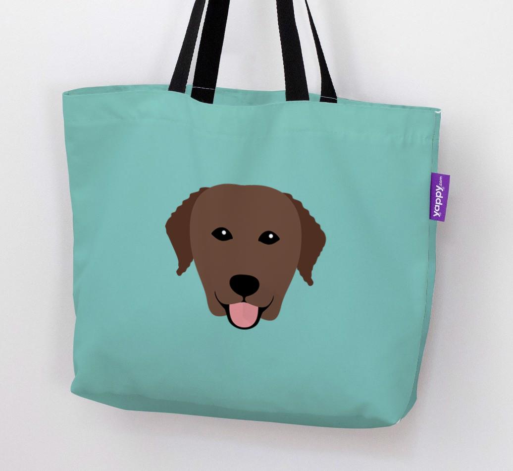 Dog Icon Canvas Bag