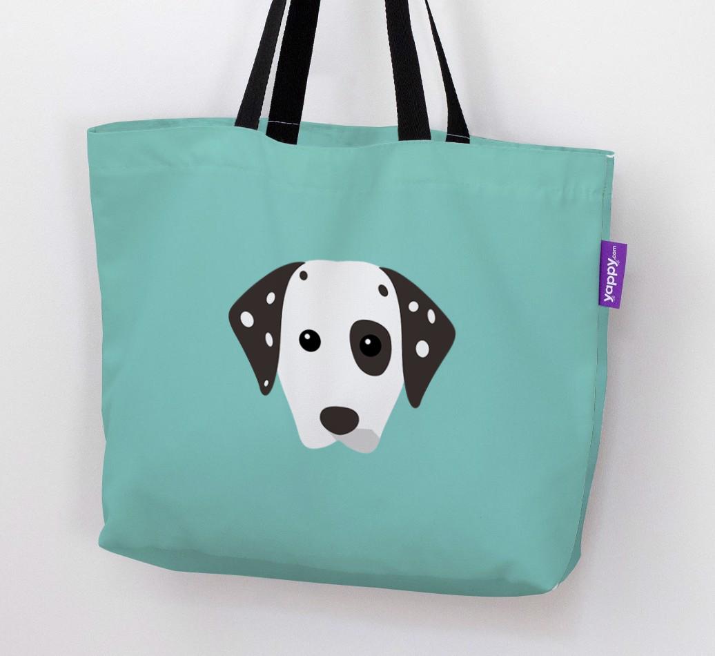 Dog Icon Canvas Bag
