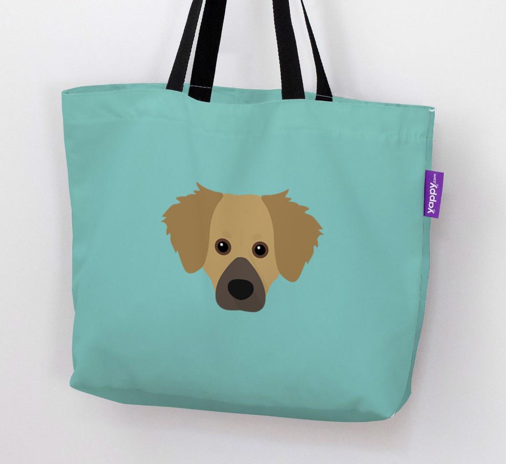 Dog Icon Canvas Bag