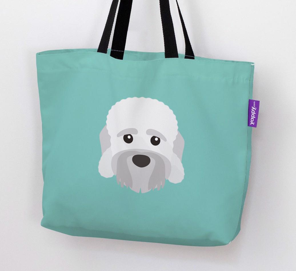 Dog Icon Canvas Bag
