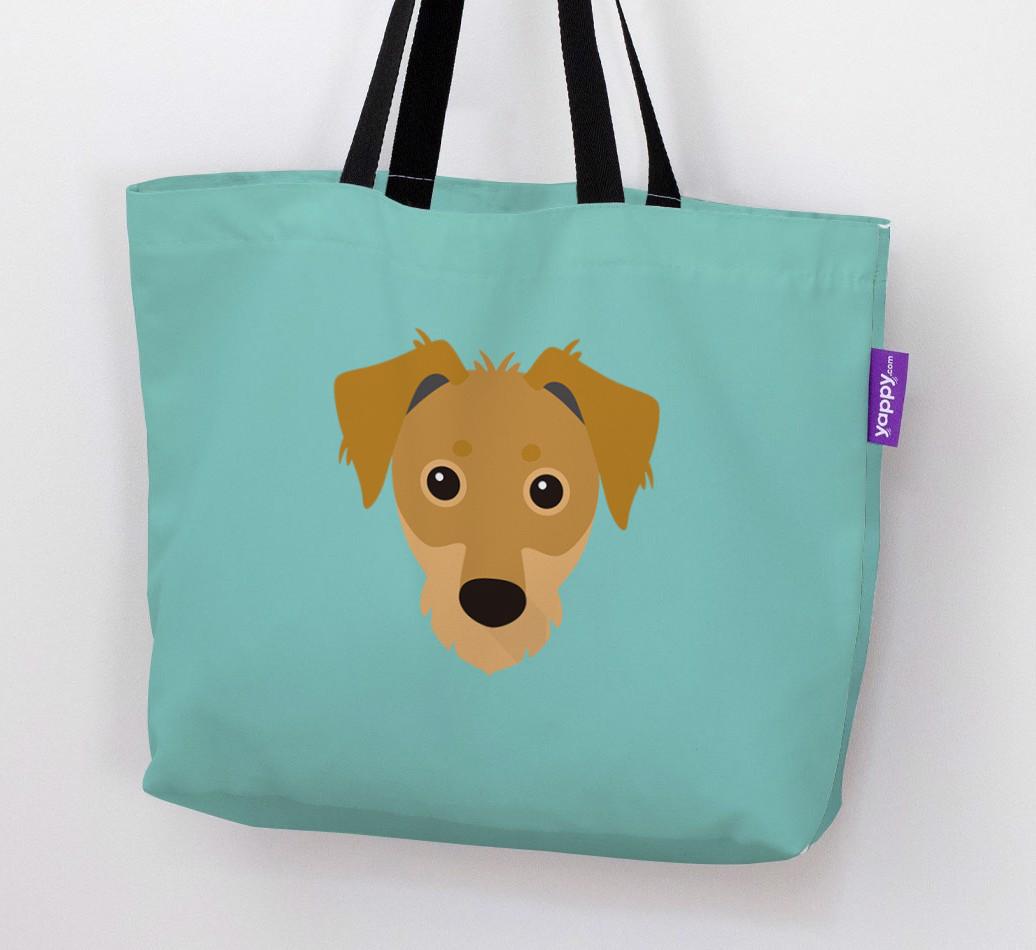 Dog Icon Canvas Bag