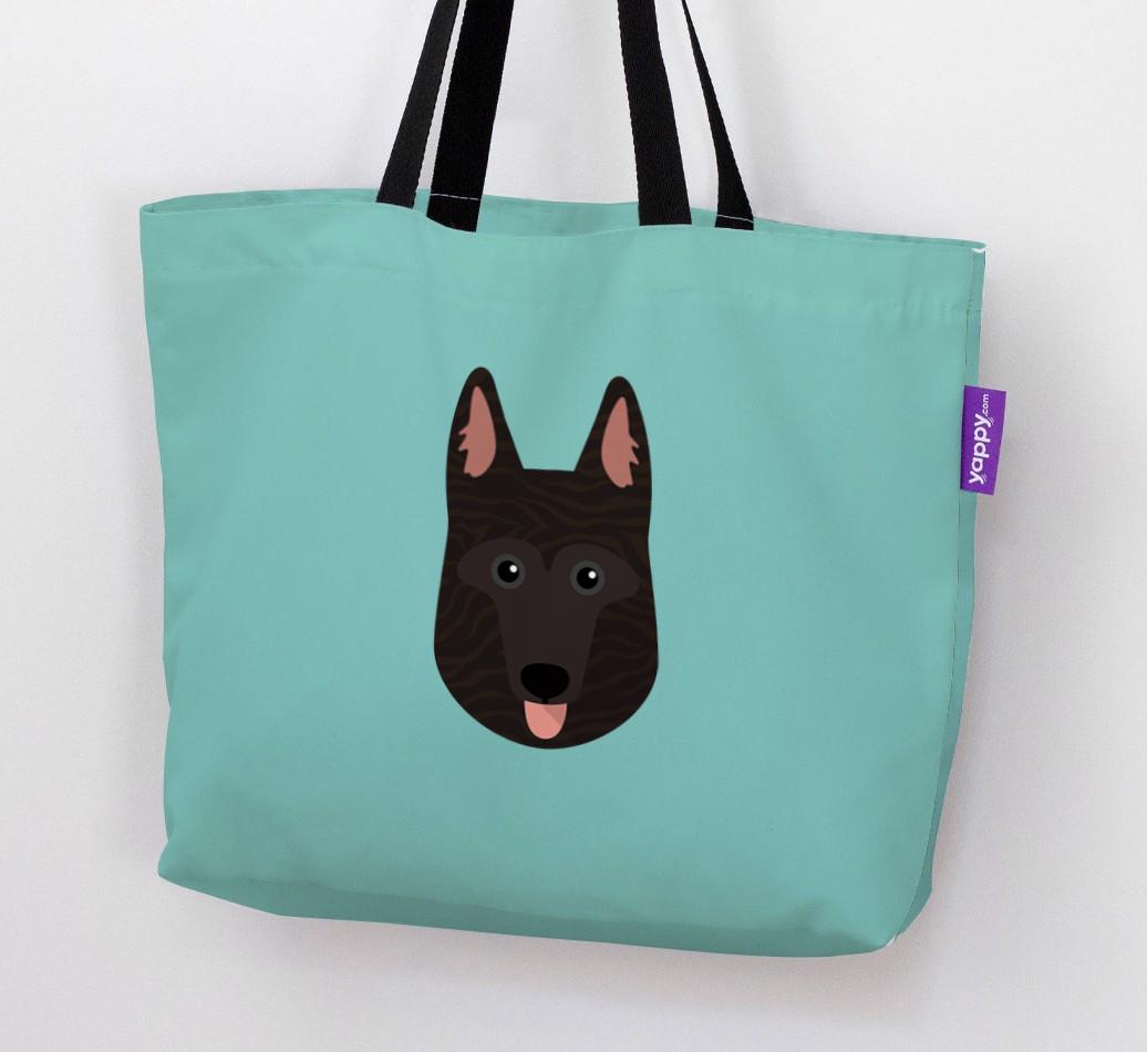 Dog Icon Canvas Bag