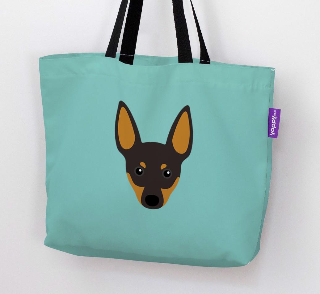Dog Icon Canvas Bag