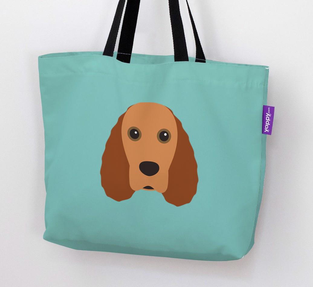 Dog Icon Canvas Bag