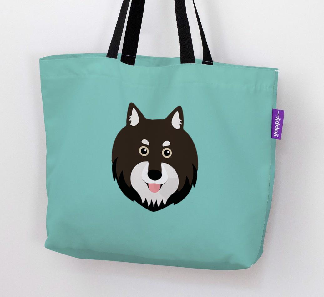 Dog Icon Canvas Bag