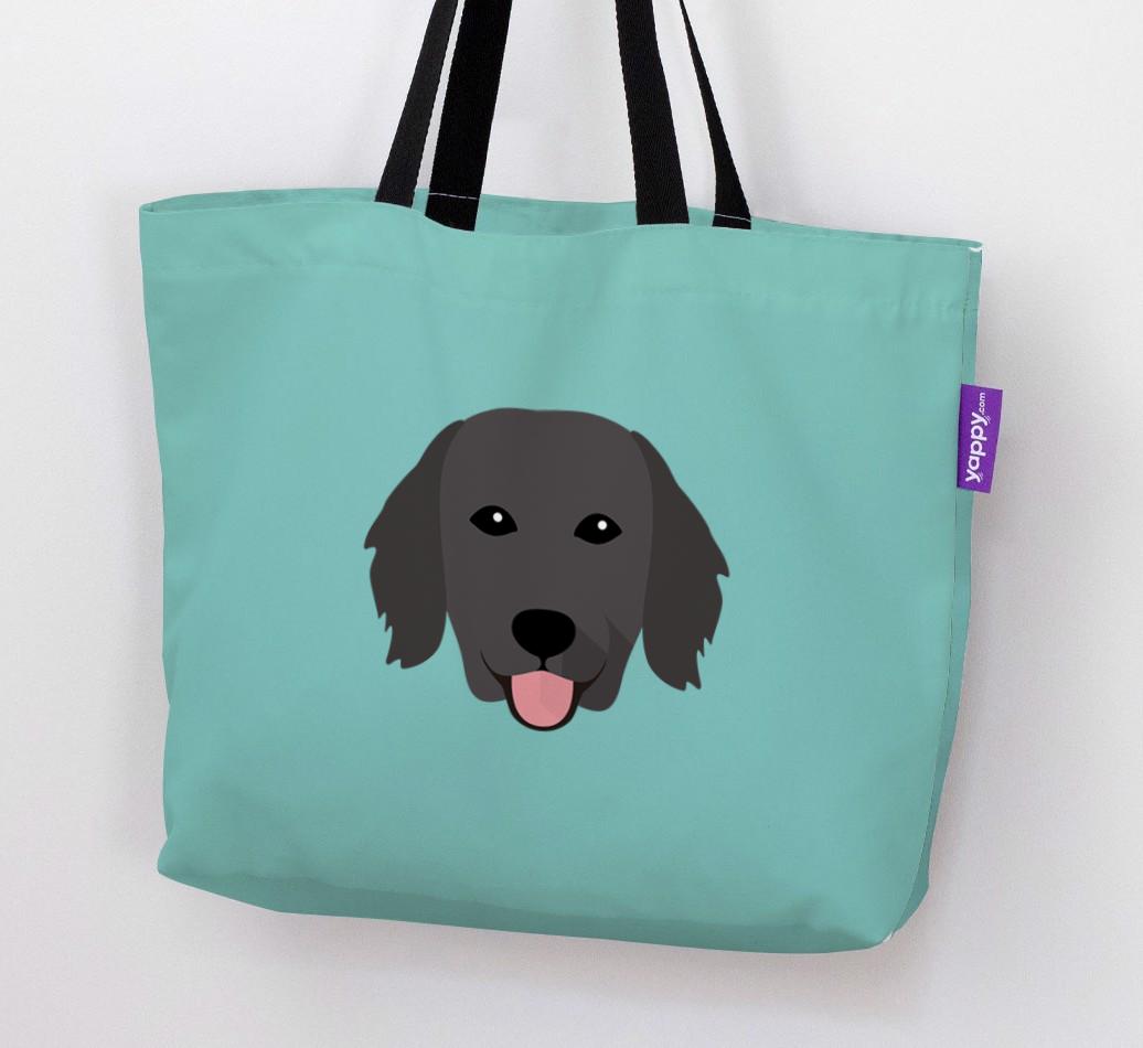 Dog Icon Canvas Bag