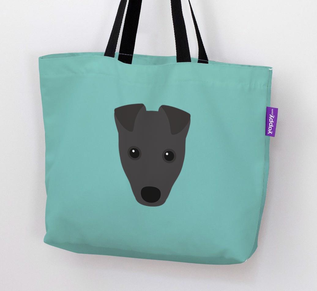 Dog Icon Canvas Bag