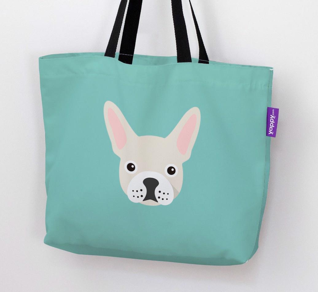Dog Icon Canvas Bag