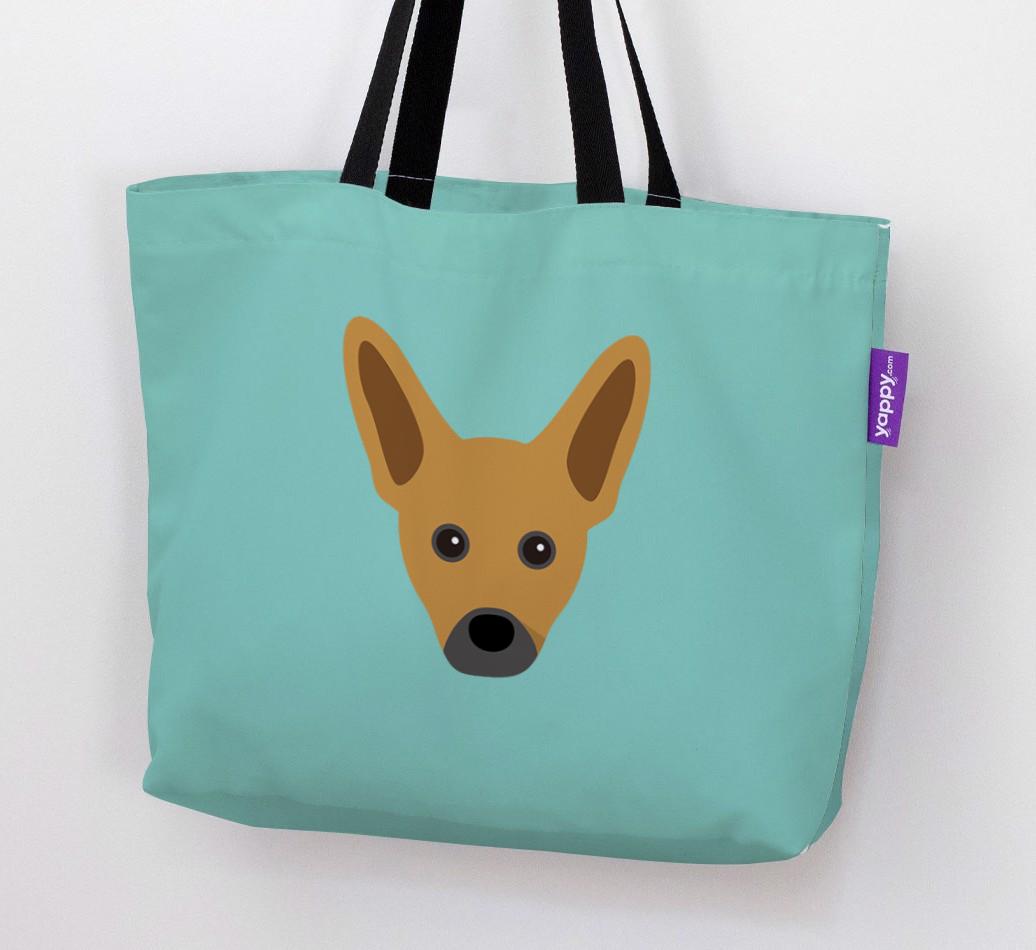 Dog Icon Canvas Bag