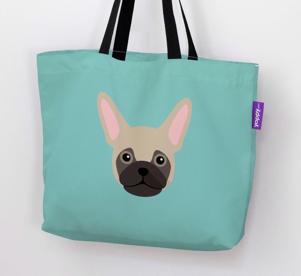 Dog Icon Canvas Bag