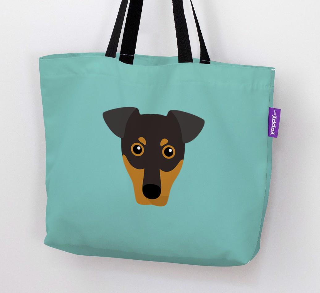 Dog Icon Canvas Bag