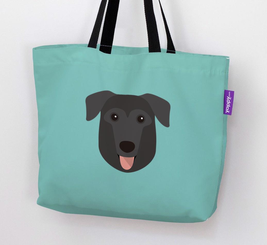 Dog Icon Canvas Bag