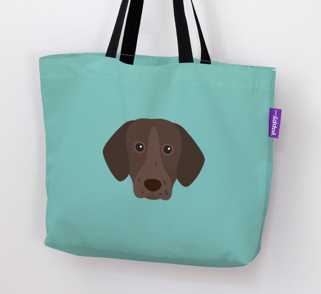 Dog Icon Canvas Bag