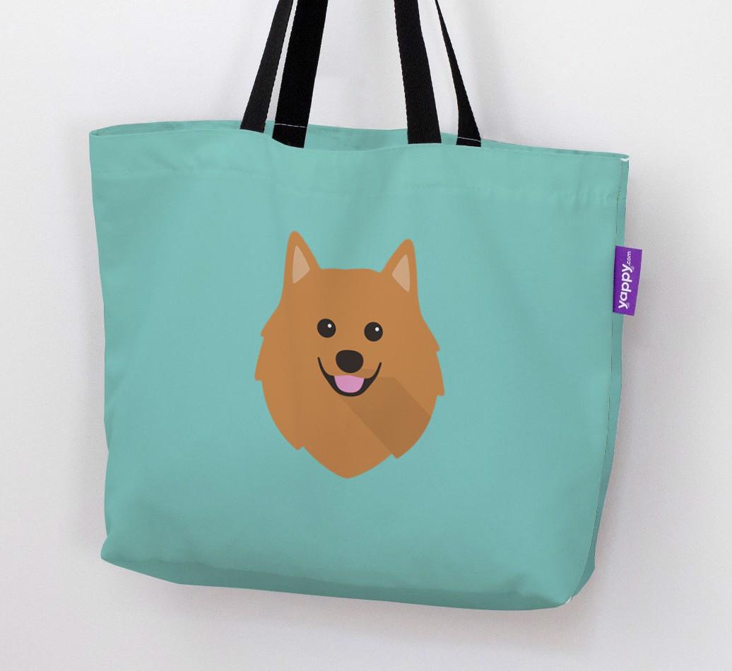 Dog Icon Canvas Bag