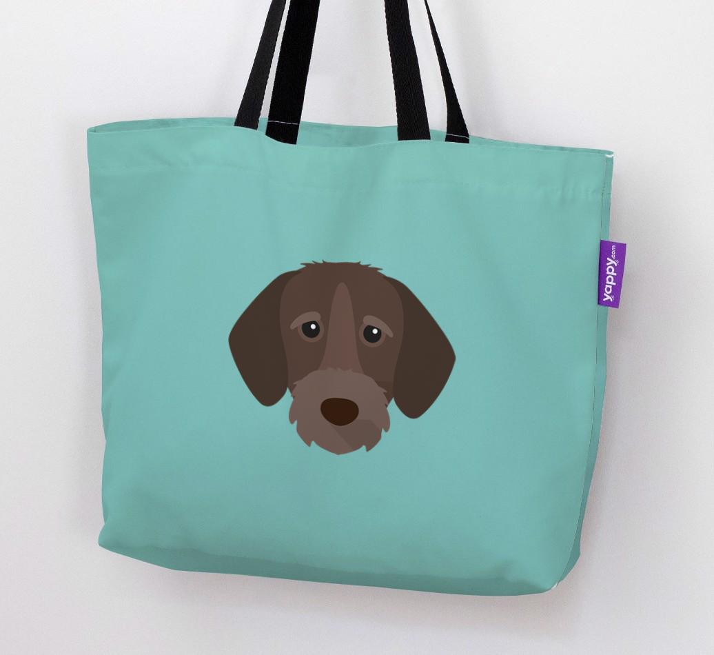 Dog Icon Canvas Bag