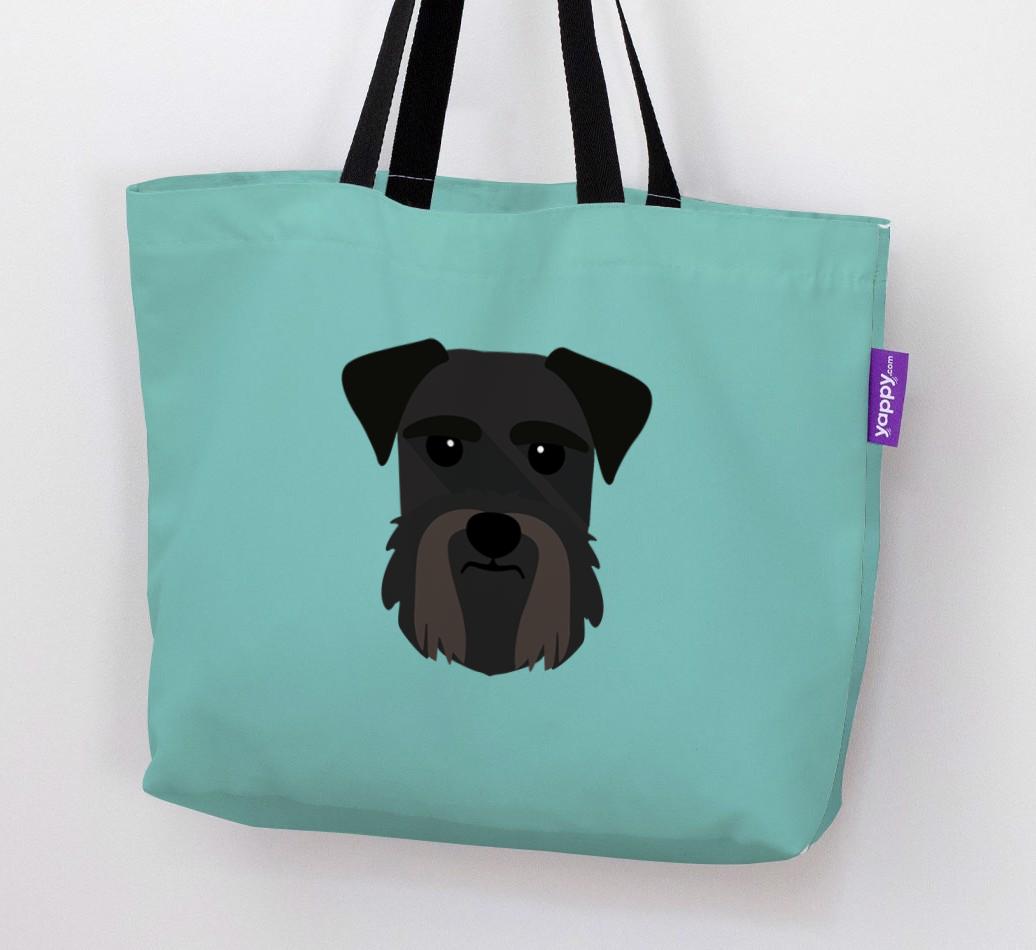 Dog Icon Canvas Bag