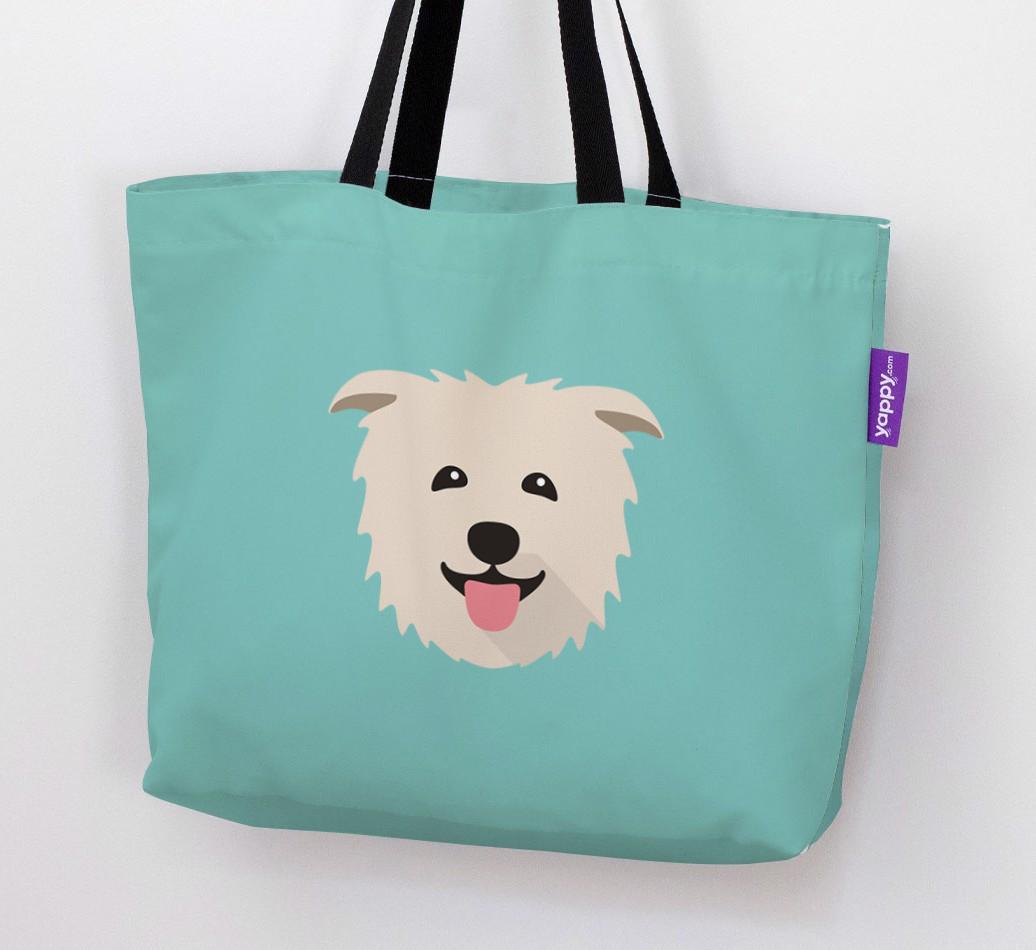 Dog Icon Canvas Bag