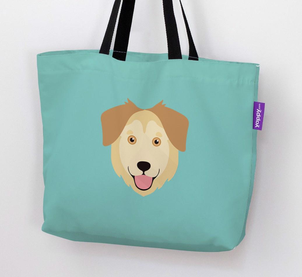 Dog Icon Canvas Bag