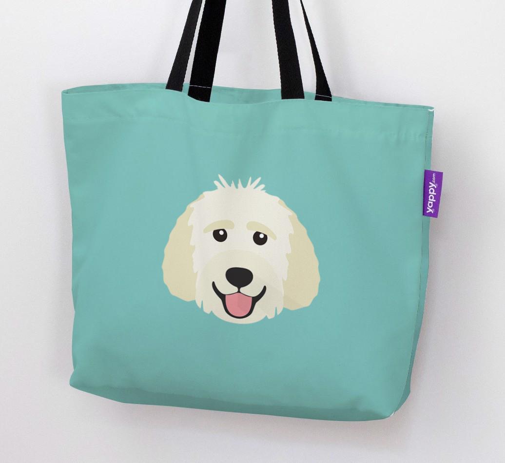 Dog Icon Canvas Bag