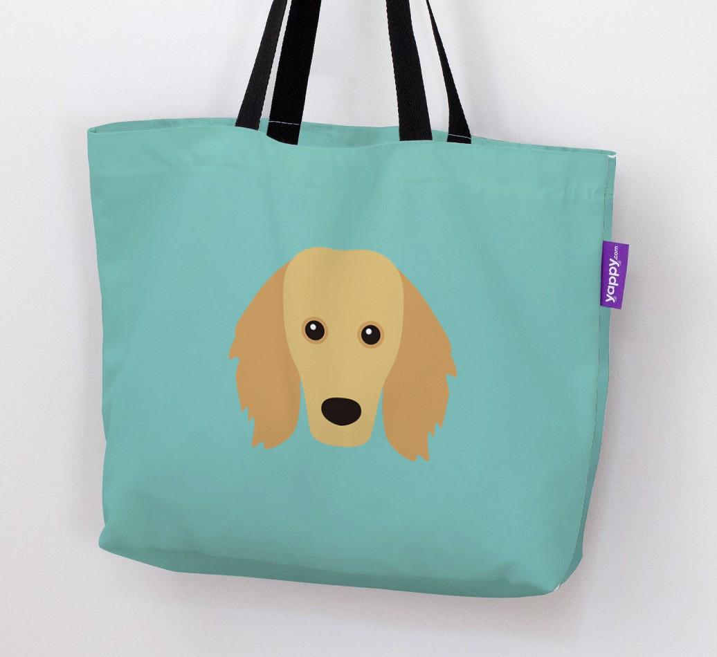 Dog Icon Canvas Bag