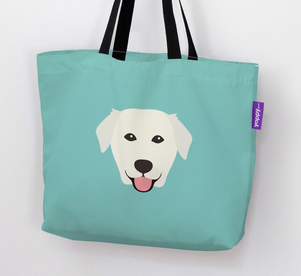Dog Icon Canvas Bag