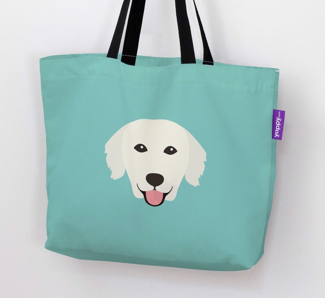Dog Icon Canvas Bag