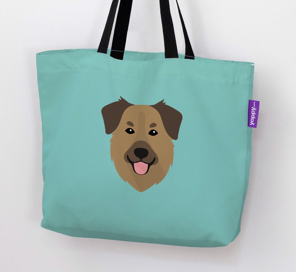 Dog Icon Canvas Bag