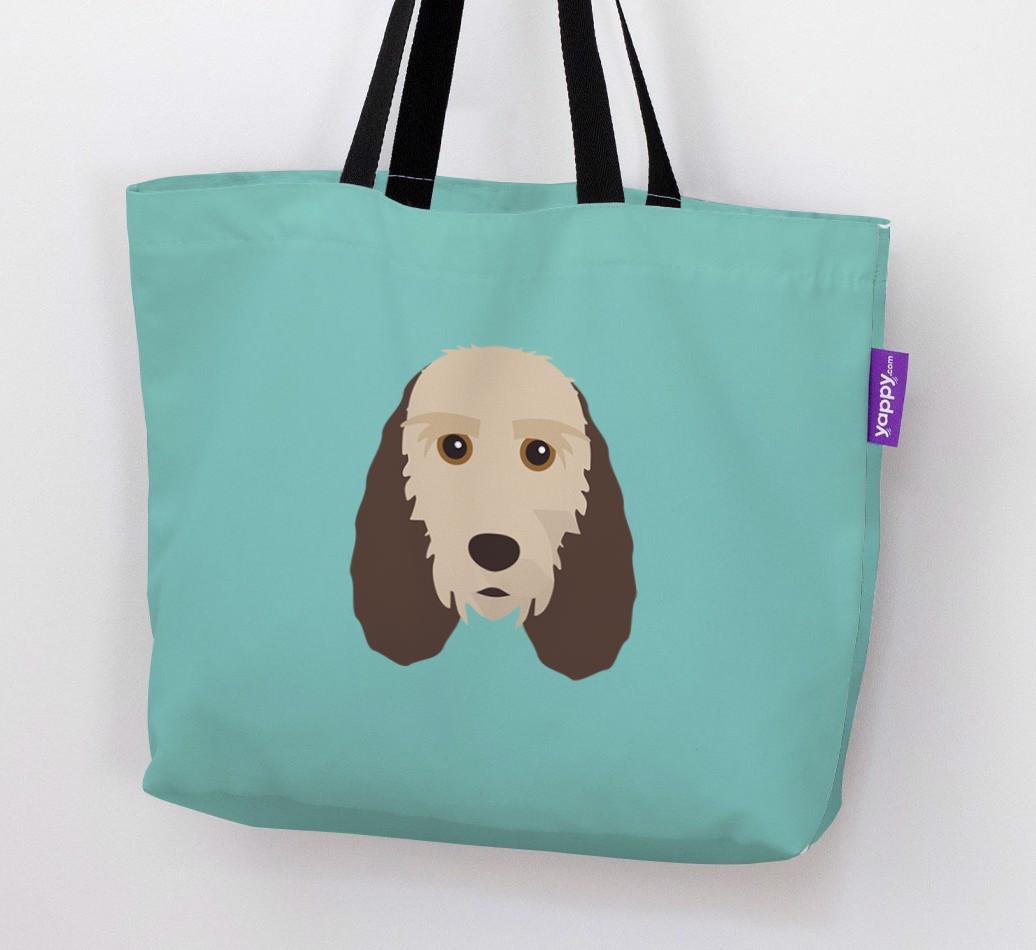 Dog Icon Canvas Bag