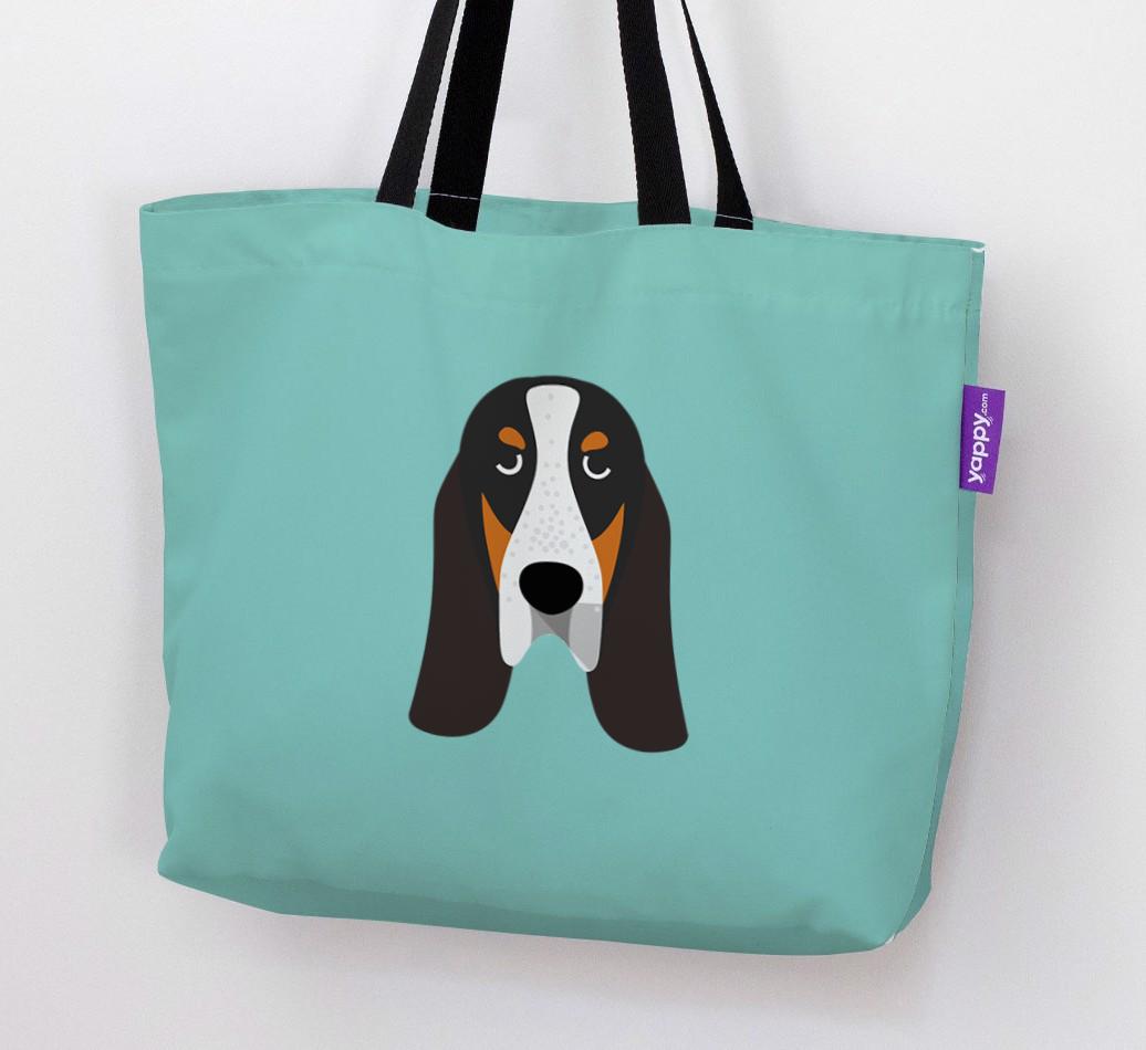 Dog Icon Canvas Bag