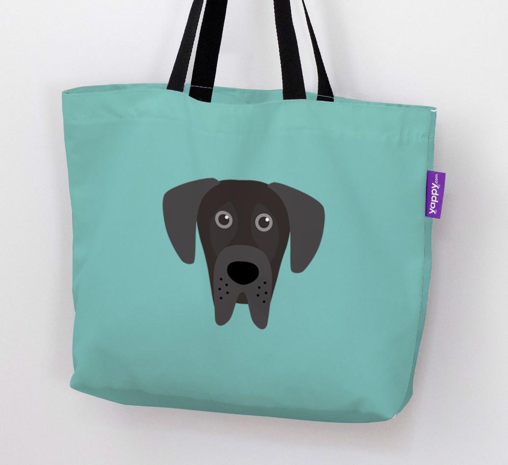 Dog Icon Canvas Bag