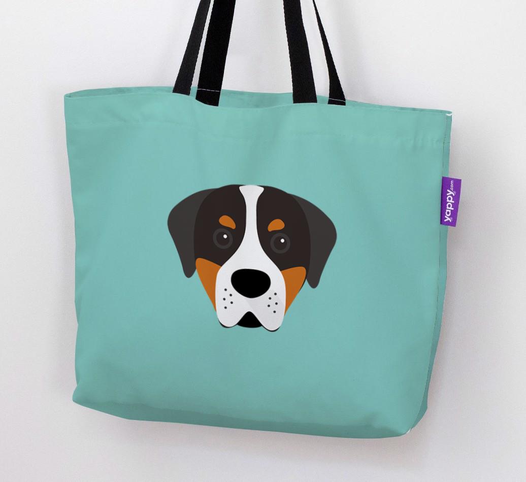 Dog Icon Canvas Bag