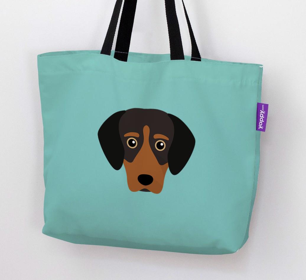 Dog Icon Canvas Bag